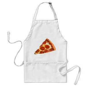 SlipperyJoe's classic pepperoni pizza slice melted Standard Apron