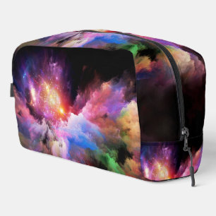 SlipperyJoe's cloud artwork abstract vibrant surre Dopp Kit