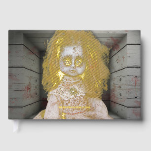 SlipperyJoe's creepy doll pale face creepy blood d Guest Book