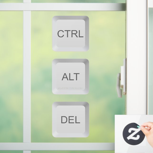 SlipperyJoe's CTRL ALT DEL computer keyboard butto (Home)