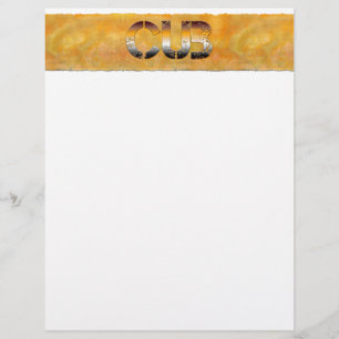 SlipperyJoe's cub bear culturally rooted LGBTQIA a Custom Letterhead