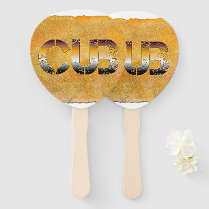 SlipperyJoe's cub bear culturally rooted LGBTQIA a Hand Fan