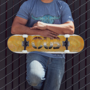 SlipperyJoe's cub bear culturally rooted LGBTQIA a Skateboard