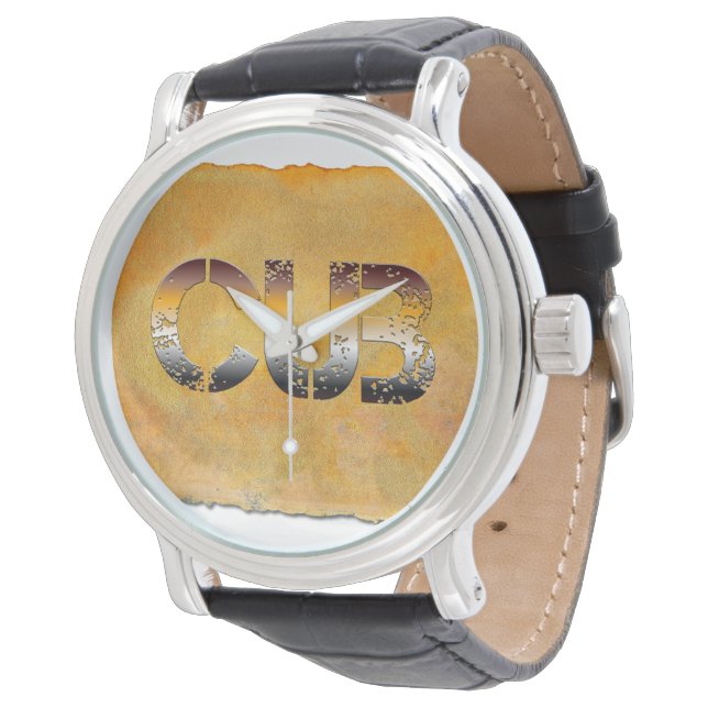 SlipperyJoe's cub bear word orange-brown tones pro Watch (Angled)