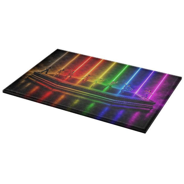 SlipperyJoe's dance performance celebrating Pride  Cutting Board (Corner)