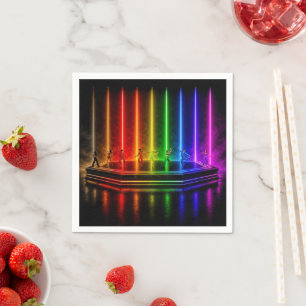 SlipperyJoe's dance performance celebrating Pride Napkin