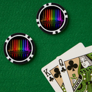 SlipperyJoe's dance performance celebrating Pride Poker Chips