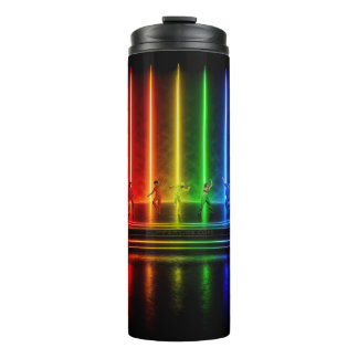 SlipperyJoe's dance performance celebrating Pride  Thermal Tumbler