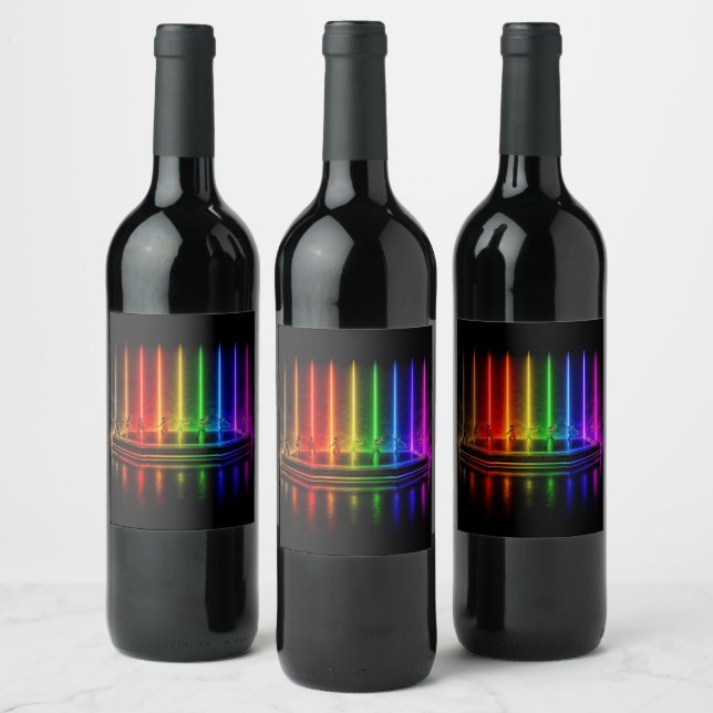 SlipperyJoe's dance performance celebrating Pride  Wine Label (Bottles)