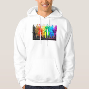 SlipperyJoe's Dancing Pride Shadows gay gifts art Hoodie