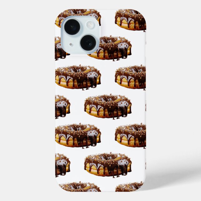 SlipperyJoe's decadent donut covered thick glossy  Case-Mate iPhone Case (Back)