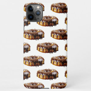 SlipperyJoe's decadent donut covered thick glossy iPhone 11Pro Max Case