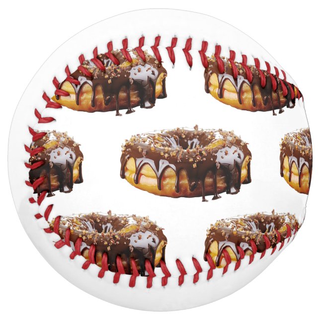 SlipperyJoe's decadent donut covered thick glossy  Softball (Front Left)