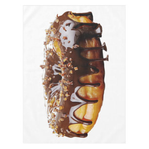 SlipperyJoe's decadent donut covered thick glossy  Tablecloth