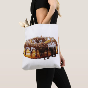 SlipperyJoe's decadent donut covered thick glossy  Tote Bag