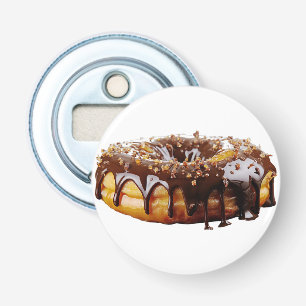 SlipperyJoe's decadent doughnut covered thick glos Bottle Opener