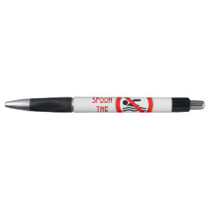 SlipperyJoe's Do Not Spoon Bacon red warning man s