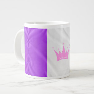 SlipperyJoe's drag culture pride flag purple spiri Large Coffee Mug