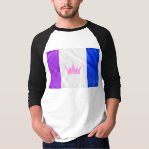 SlipperyJoe's drag culture pride flag purple spiri T-Shirt