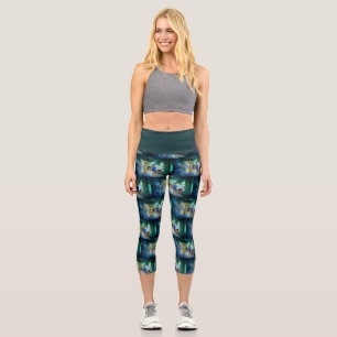 SlipperyJoe's dude love your watch LGBTQIA artisti Capri Leggings