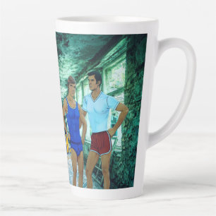 SlipperyJoe's dude love your watch LGBTQIA artisti Latte Mug