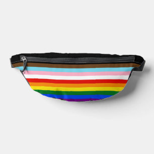 SlipperyJoe's Eleven Stripe Pride Flag blends Phil Bum Bags