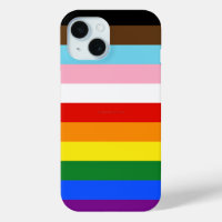 SlipperyJoe's Eleven Stripe Pride Flag blends Phil