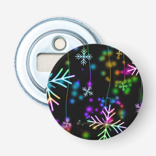 SlipperyJoe's festive lively Christmas atmosphere Bottle Opener