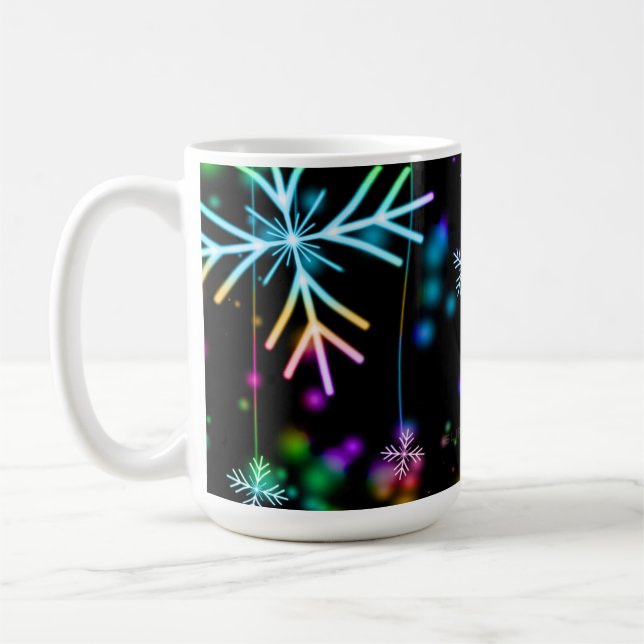 SlipperyJoe's festive lively Christmas atmosphere  Coffee Mug (Left)