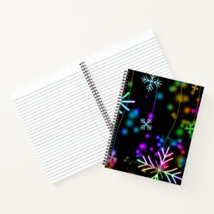 SlipperyJoe's festive lively Christmas atmosphere Notebook