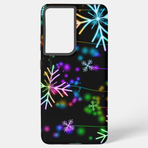 SlipperyJoe's festive lively Christmas atmosphere  Samsung Galaxy Case