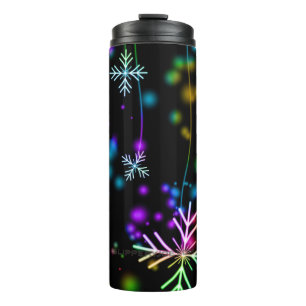 SlipperyJoe's festive lively Christmas atmosphere  Thermal Tumbler