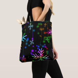SlipperyJoe's festive lively Christmas atmosphere Tote Bag