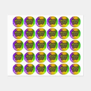SlipperyJoe's festive Mardi Gras theme crown reinf