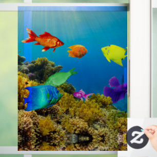 SlipperyJoe's Fish Pride tropical green blue purpl