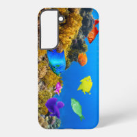 SlipperyJoe's Fish Pride tropical green blue purpl