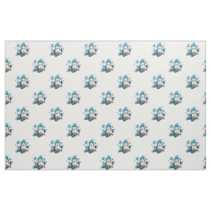 SlipperyJoe's floating cluster of cubes size varie Fabric