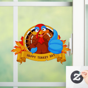SlipperyJoe's fun cartoon-style Thanksgiving desig