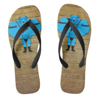 SlipperyJoe's gay muscle bear cartoon thong leathe