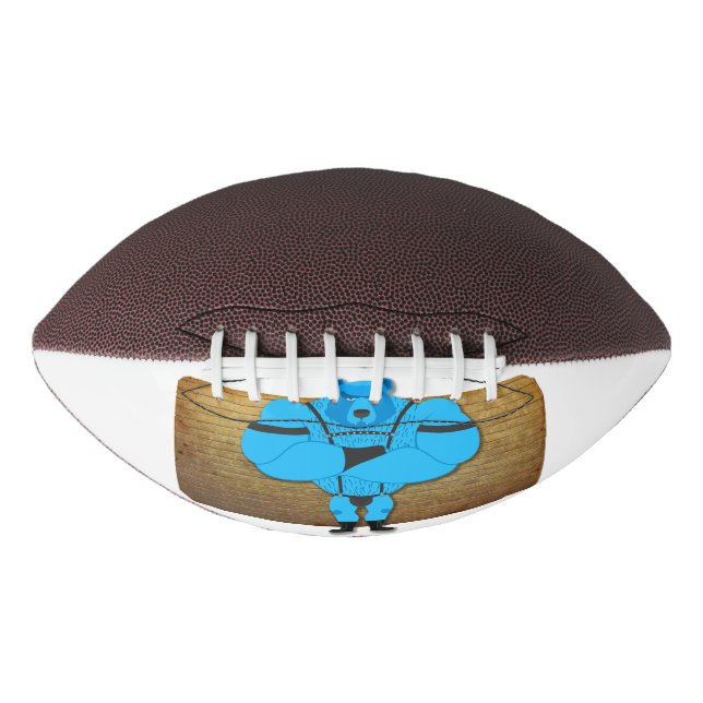 SlipperyJoe's gay muscle bear cartoon thong leathe Football (Front)
