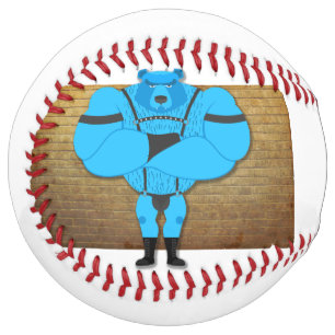 SlipperyJoe's gay muscle bear cartoon thong leathe Softball