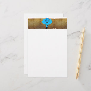 SlipperyJoe's gay muscle bear cartoon thong leathe Stationery