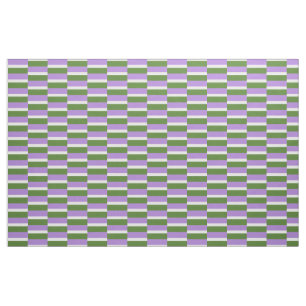 SlipperyJoe's Genderqueer Pride Flag colours Non-b Fabric