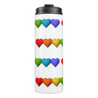 SlipperyJoe's glossy 3D heart shapes glyphs create