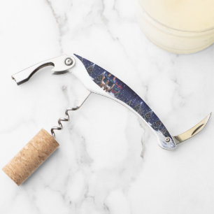 SlipperyJoe's glowing Christmas trees two muscular Corkscrew