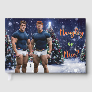 SlipperyJoe's glowing Christmas trees two muscular Guest Book