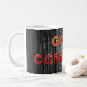 SlipperyJoe's Going Commando bold red orange lette Coffee Mug