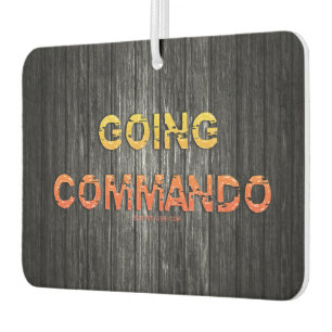 SlipperyJoe's going commando dive-bar energy grit Car Air Freshener