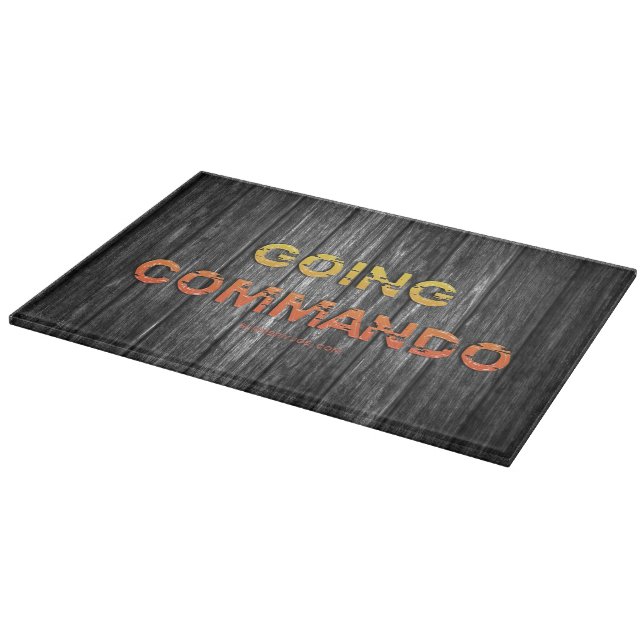 SlipperyJoe's going commando dive-bar energy grit  Cutting Board (Corner)