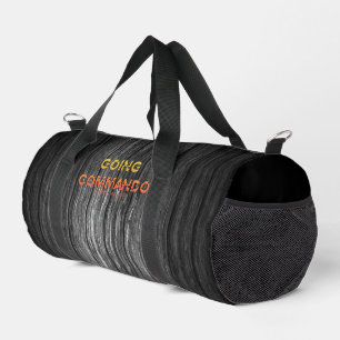 SlipperyJoe's going commando dive-bar energy grit Duffle Bag